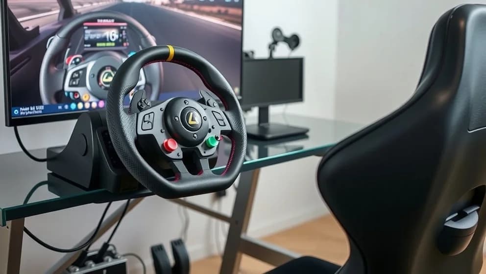 Ratt och pedaler till PC gaming