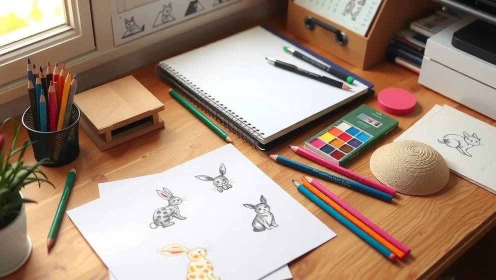 Söta saker att rita för nybörjare