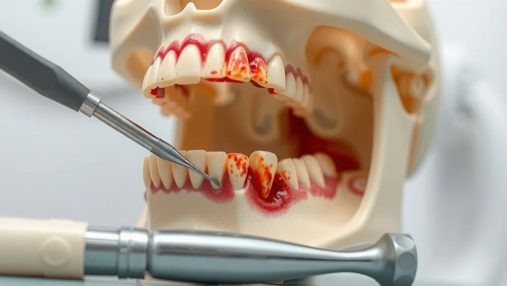 Vilka är symtomen på infektion i käkbenet